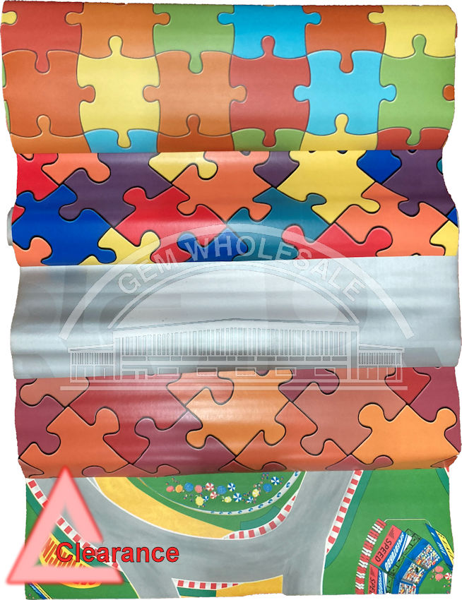 204996 Kids Vinyl Playmats (Clearance)