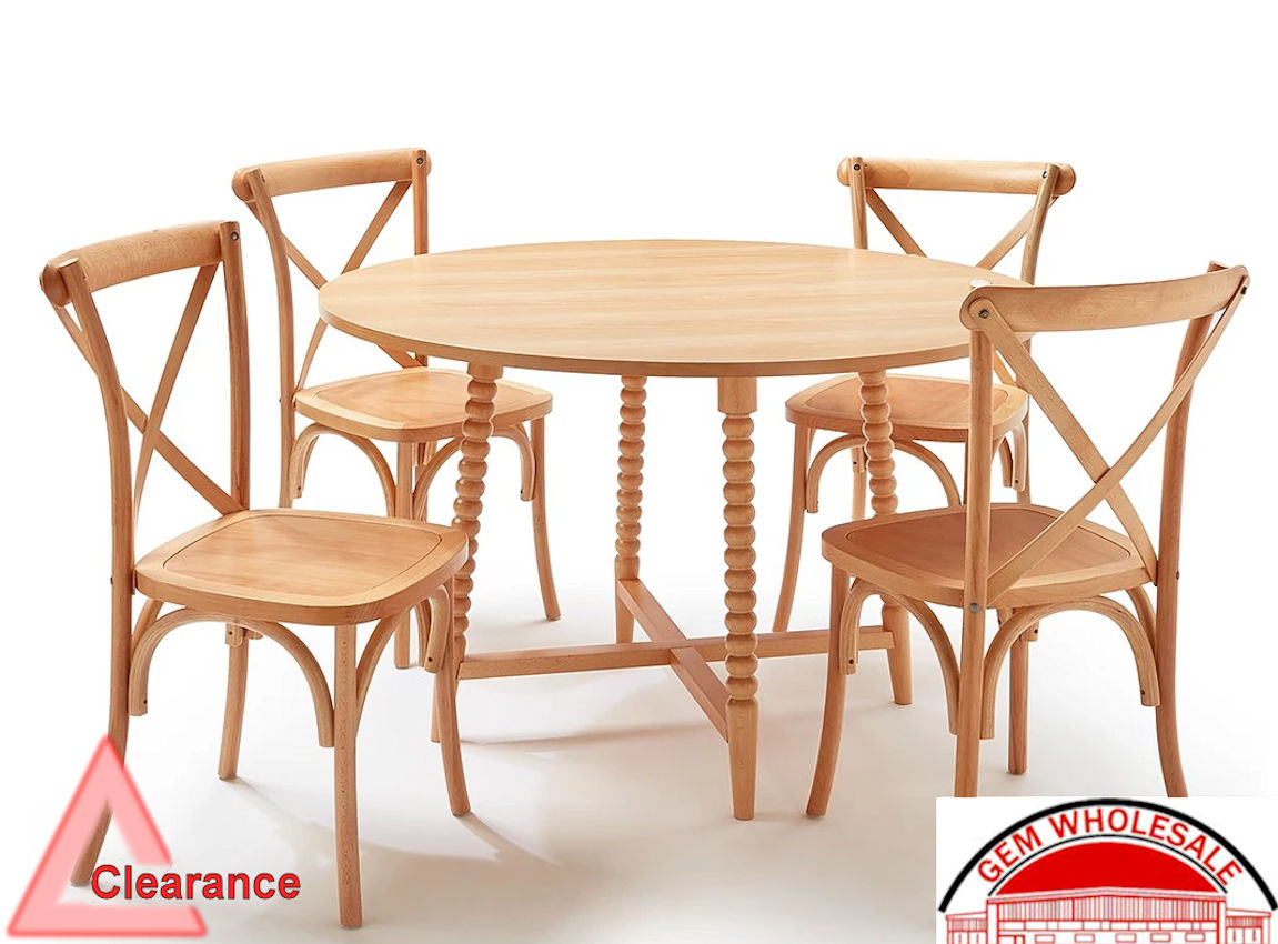 BD144 Bobbin Dining Set (Clearance)