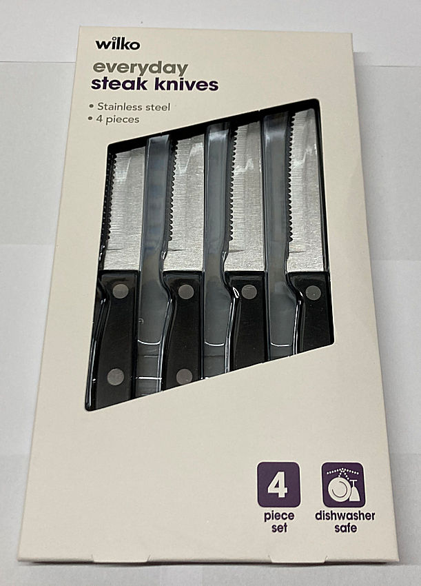 SK480 Wilko Steak Knives (Clearance)