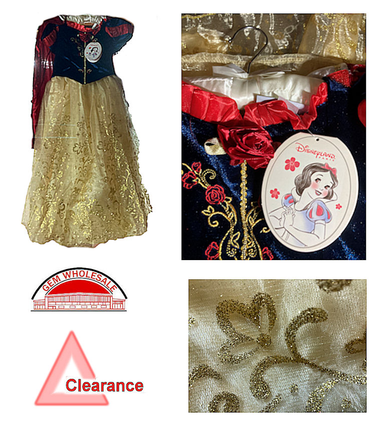 SW900 Disney Snow White Costumes - Restrictions Apply (Clearance)